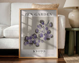 Serene Bloomscape Art Print UK — Japanese Calm Wall Art — Kitchen — Wall It All Prints