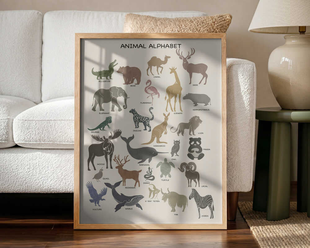 Charming Animal Alphabet