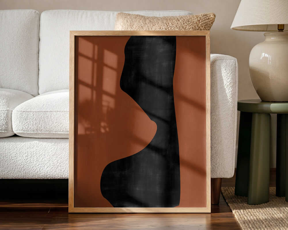 Organic Terracotta Abstract