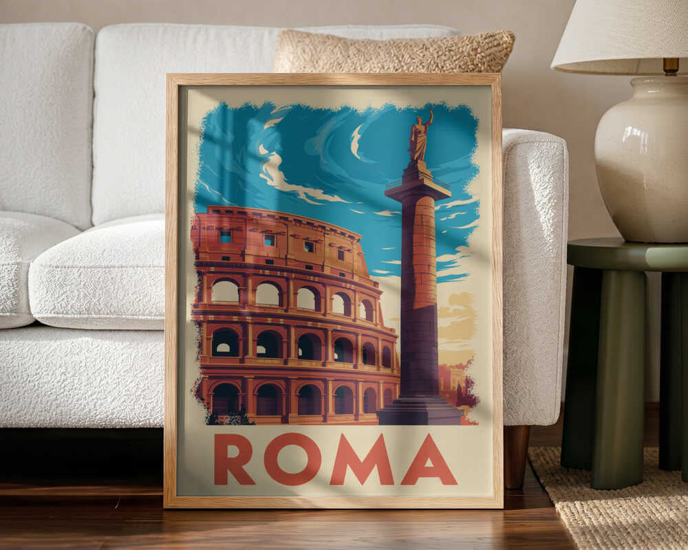 Rome Colosseum Column Andreas Magnusson