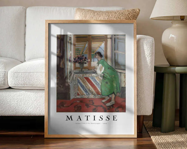 Jeune Fille a La Mauresque 1939 Henri Matisse
