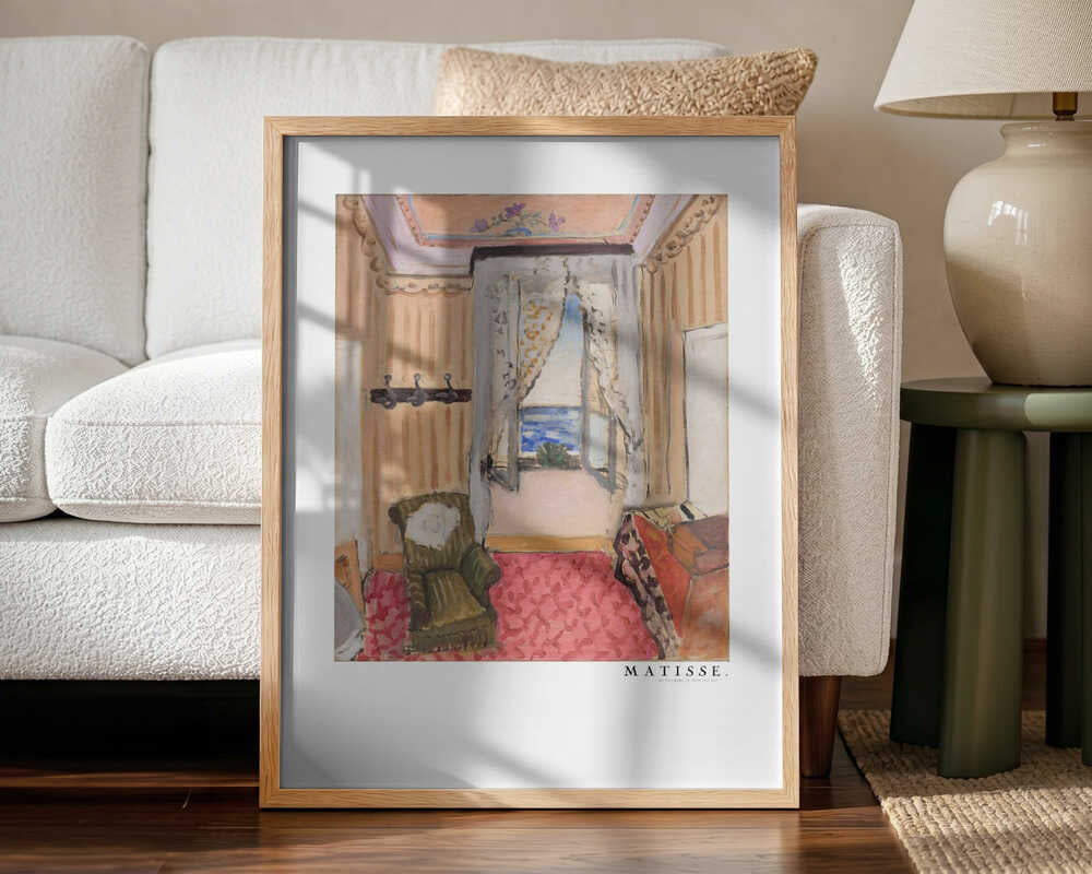 Ma Chambre Au Beau Rivage Boarder Henri Matisse