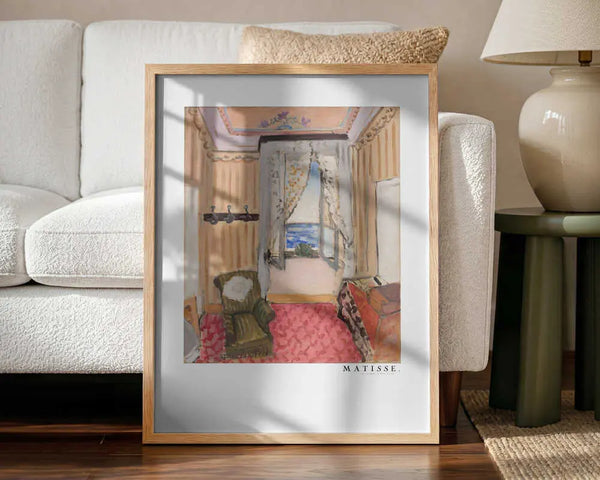 Ma Chambre Au Beau Rivage Boarder Henri Matisse