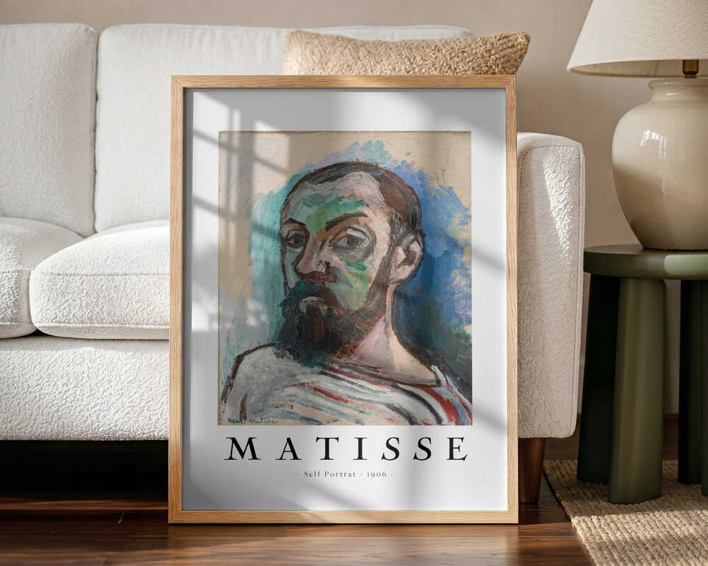 Self Portrait 1906 Poster Henri Matisse