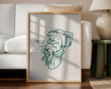 Frog's Bathroom Break