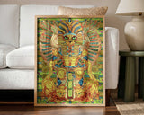 Vibrant Egyptian Deity Kostyantin Malginov