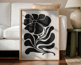 Black Floral Silhouette