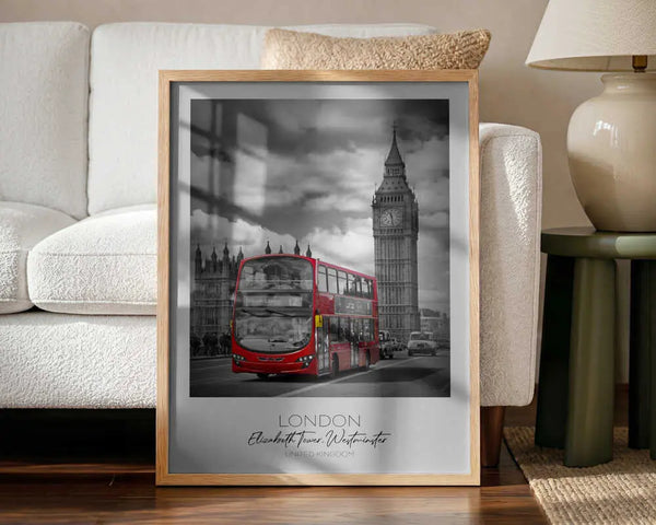 London Red Bus Big Ben Melanie Viola