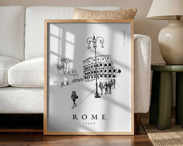 Historic Rome Drawing Awol Art Alex