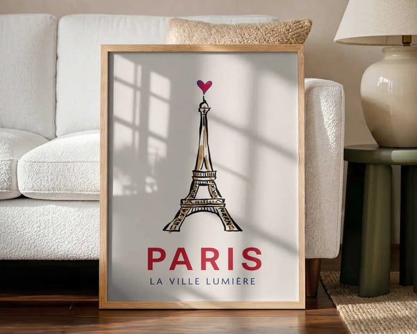 Paris Eiffel Heart Rio Soléy