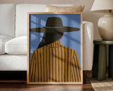 Modern Woman with Hat