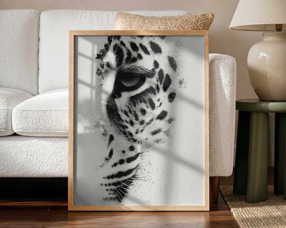 Intense Leopard Gaze