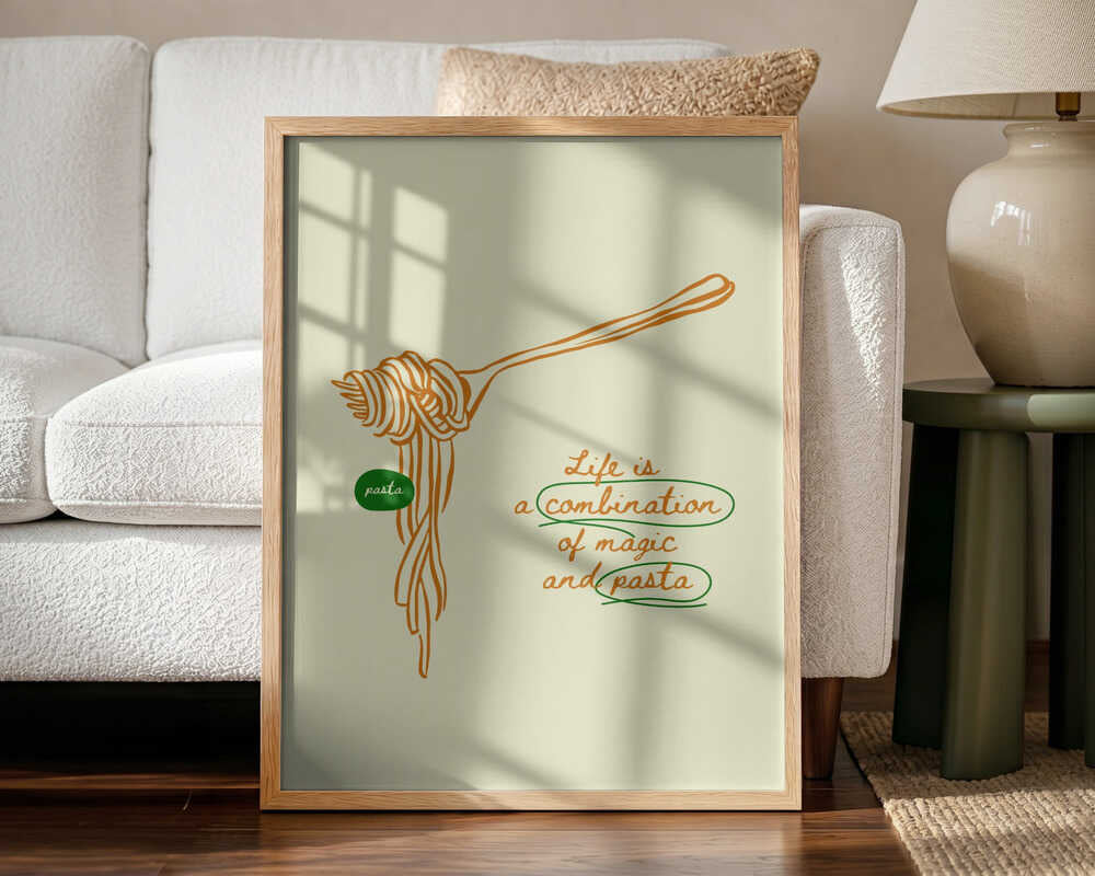 Summercollectionno36 Art Print UK — Abstract Minimal Wall Art — Kitchen — Wall It All Prints