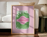 Whimsical Pickle Jar