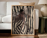 Elegant Zebra Woman