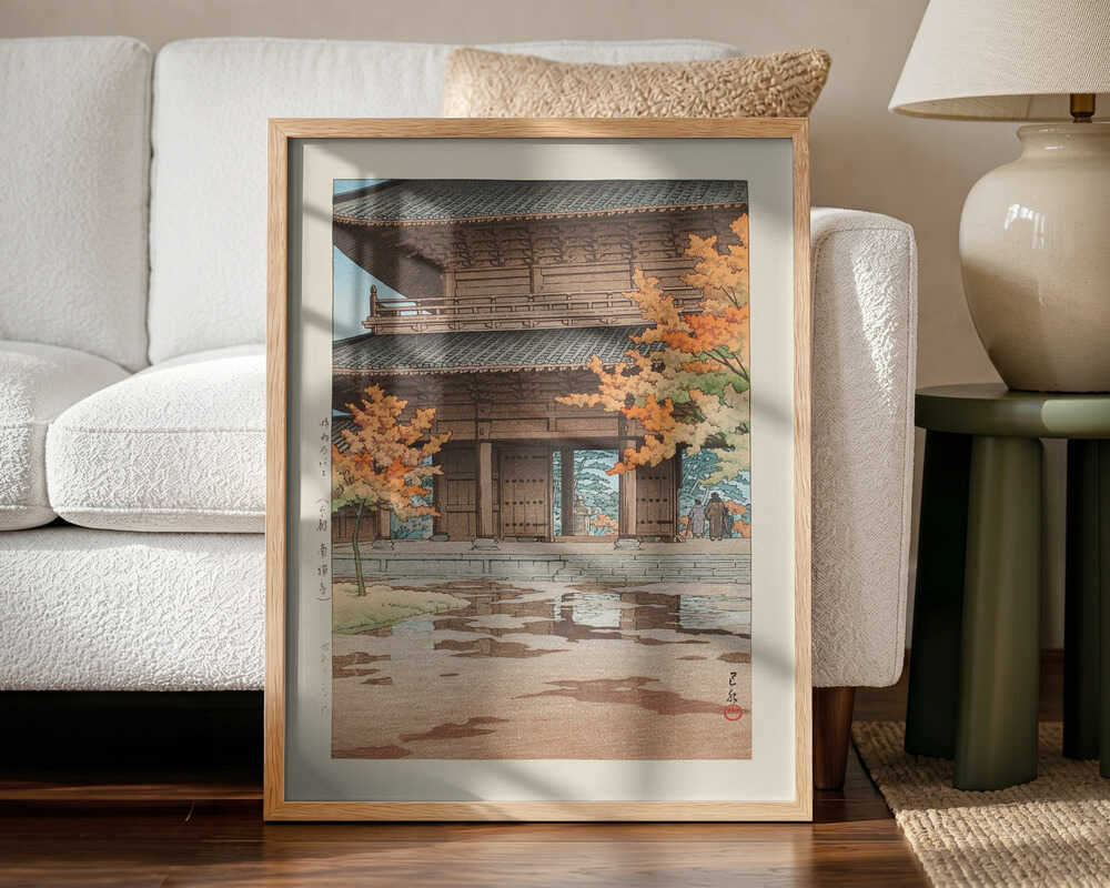 Jigure No Ato Art Print UK — Japanese Vibrant Wall Art — Living Room — Wall It All Prints