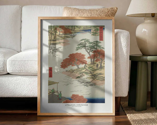 Precints of the Akiba Shrine, Ukeji (ukeji Akiba No Keidai) Utagawa Hiroshige