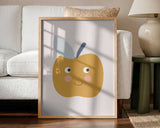 Cute Smiling Apple
