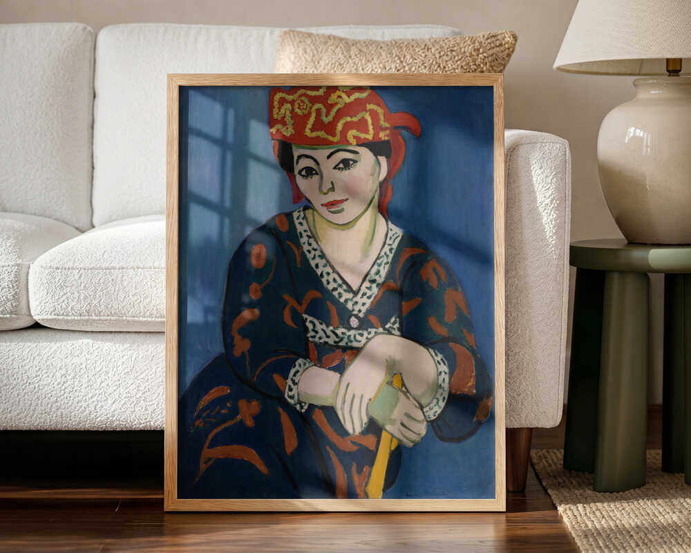 Henri Matisse's Red Madras Headdress (le Madras Rouge) (1907) Henri Matisse