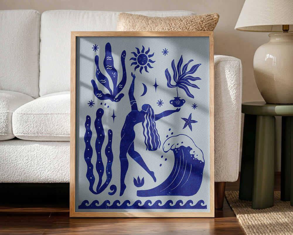 Celestial Ocean Woman Petra Lizde