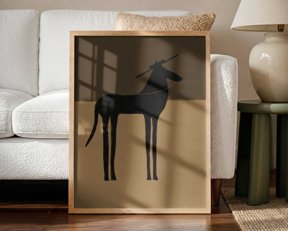 The Unspoken Story Art Print UK — Abstract Minimal Wall Art — Living Room — Wall It All Prints