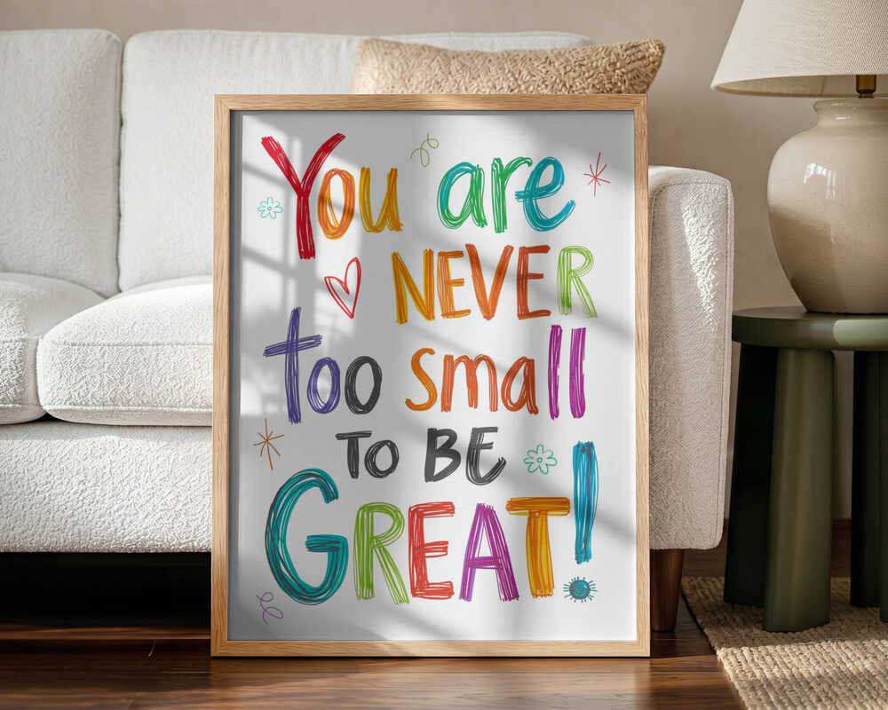 Colorful Greatness Message