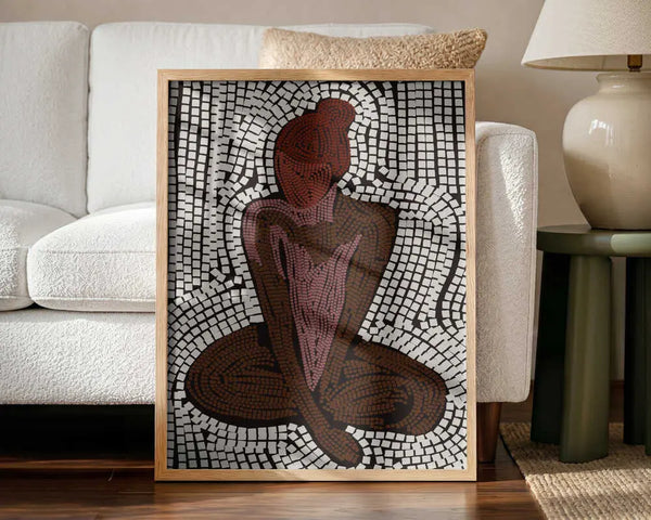 Mindful Mosaic Figure Treechild