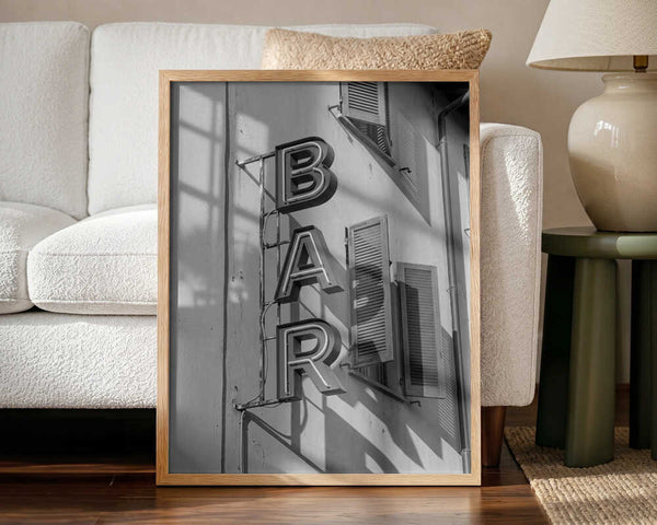 Vintage Bar Sign