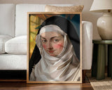 Serene Geometric Nun Low Profile