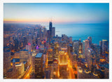 Chicago Skyline Twilight