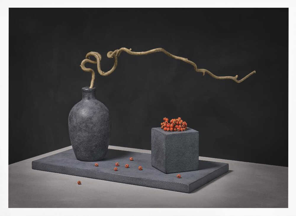 Modern Still Life Composition Art Print UK — Abstract Calm Wall Art — Bedroom — Wall It All Prints