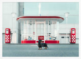 Retro Gas Station Dog