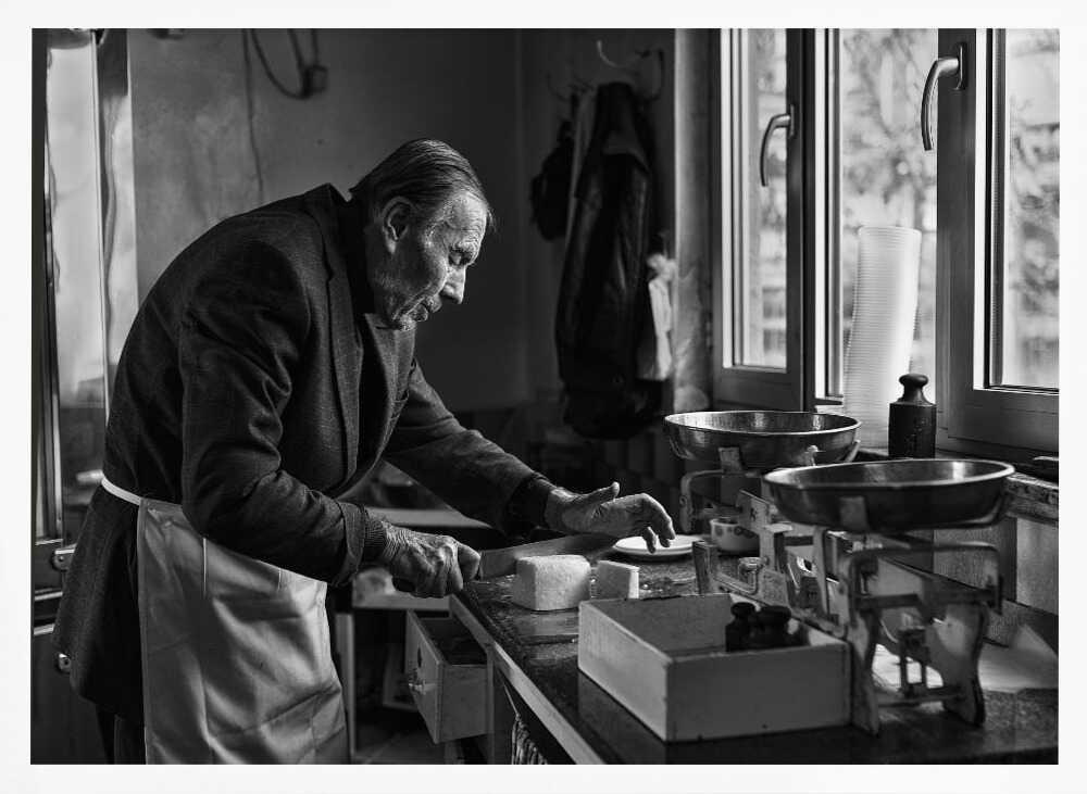 Old Man's Kitchen Craft Art Print UK — Vintage Dark Wall Art — Kitchen — Wall It All Prints