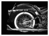 Classic Chrome Motorcycle