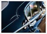 Pinstriped Classic Ride Art Print UK — Dark Moody Dark Wall Art — Living Room — Wall It All Prints