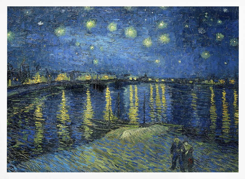 The Starry Night Over The Rhone