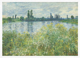Banks Of The Seine Claude Monet