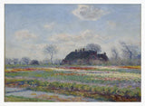 Claude Monet's Tulip Fields At Sassenheim, (1886) Claude Monet