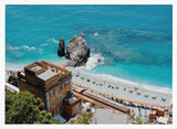 Orange Villa Turquoise Sea Del Mundo Imagery