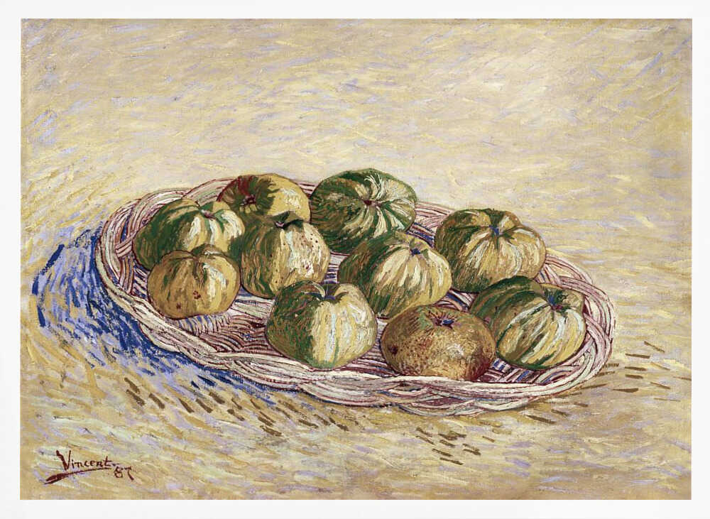 Still Life, Basket of Apples (1887)