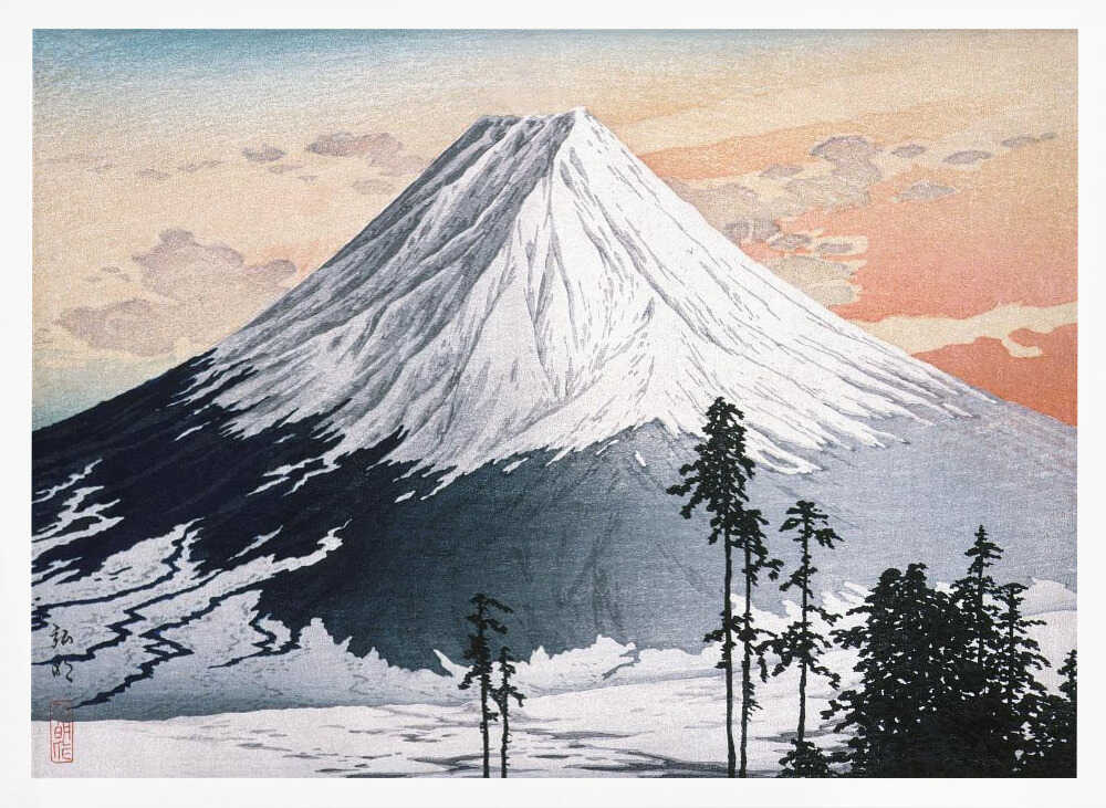 Katsuyama Neighborhood (ca.1929–1932) Art Print UK — Japanese Vibrant Wall Art — Living Room — Wall It All Prints