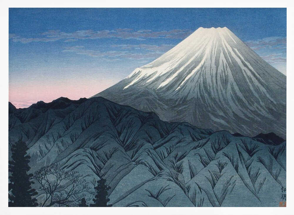 Mount Fuji From Hakone (1930)
