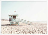 Santa Monica Art Print UK — Landscape Vibrant Wall Art — Bedroom — Wall It All Prints