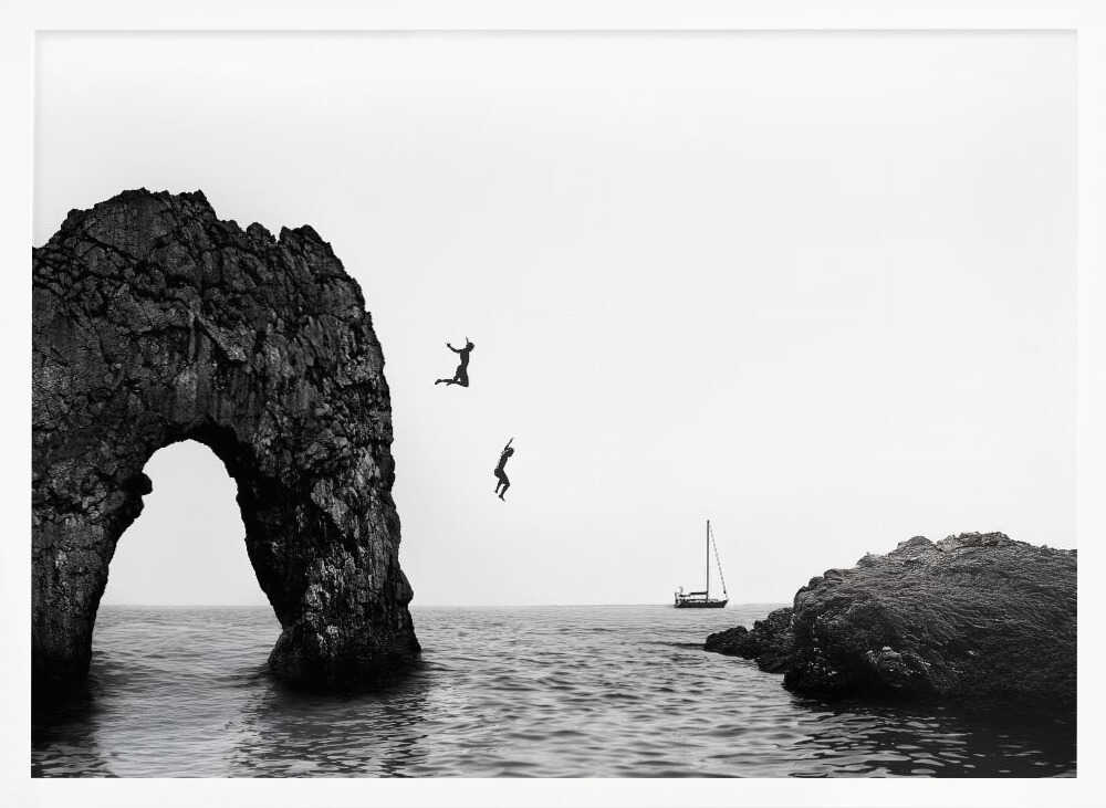 Dip Art Print UK — Dark Moody Dark Wall Art — Living Room — Wall It All Prints
