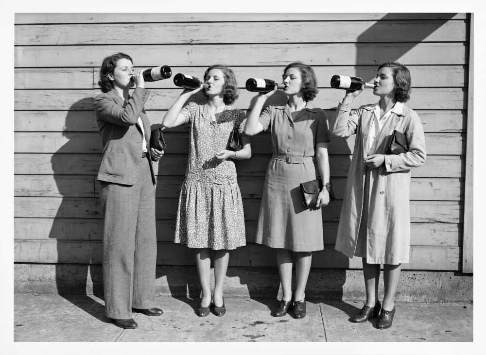 Vintage Ladies Celebrating