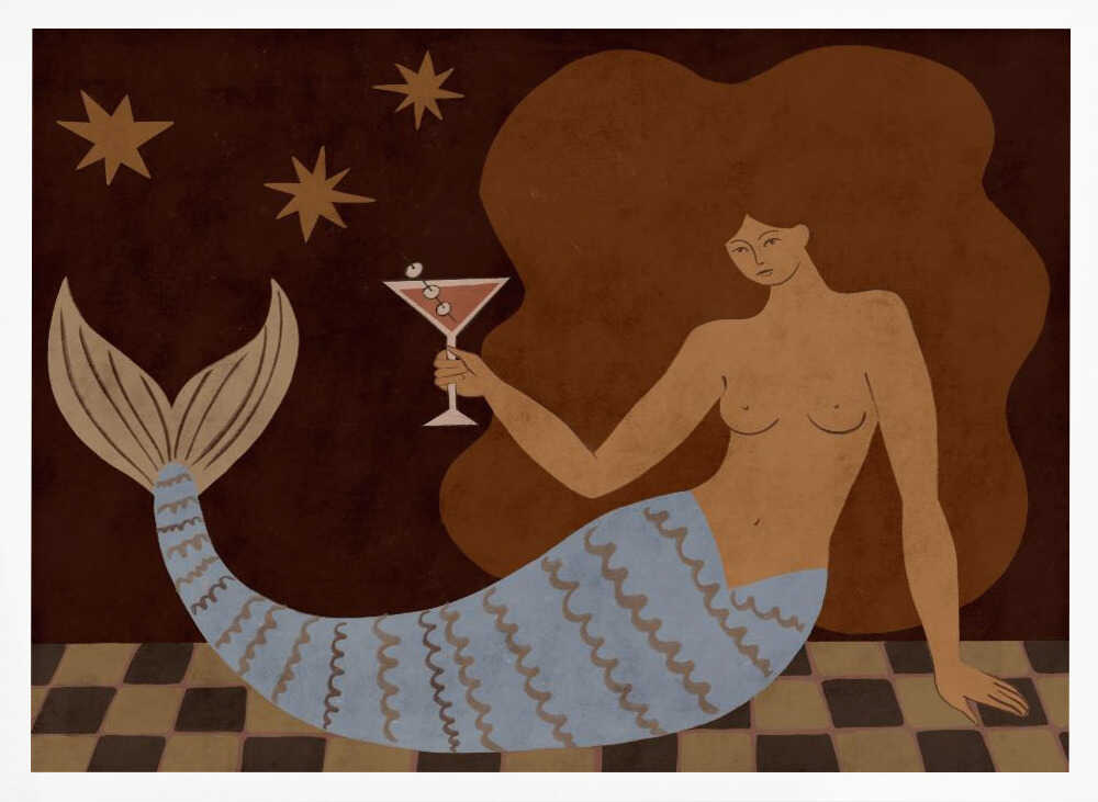 Glamorous Mermaid Martini