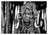 Adorned Tribal Woman Portrait