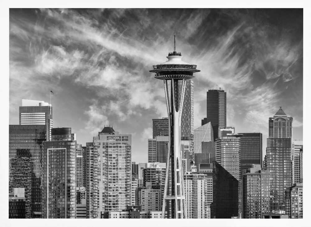 Seattle Space Needle Skyline Melanie Viola