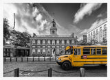 School Bus at Independence Hall Melanie Viola