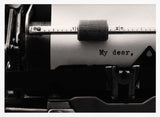 My Dear Typed Letter